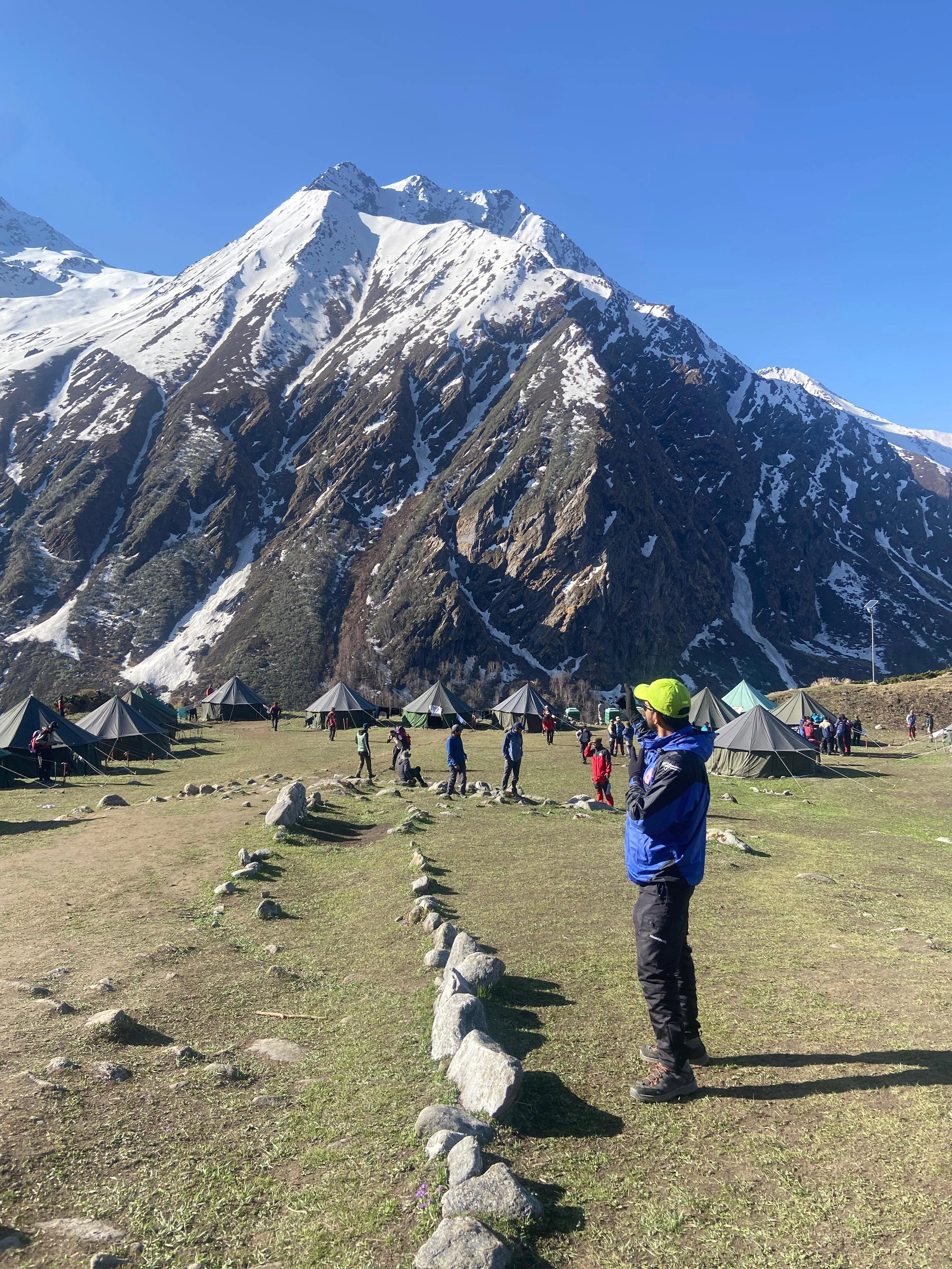 Camping at NIM Base Camp: Gateway to Himalayan Adventure